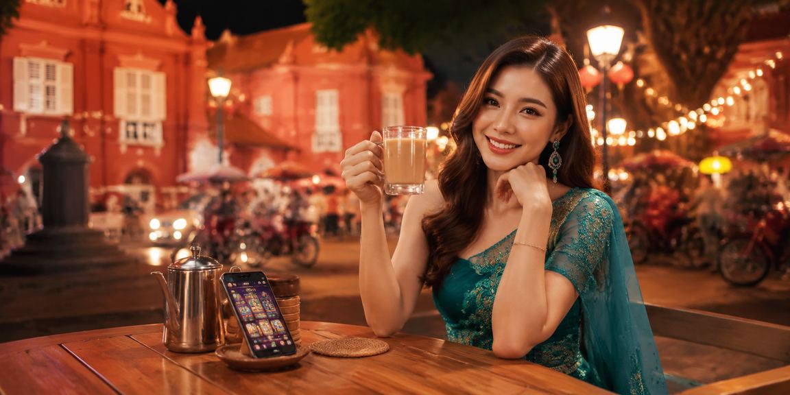 Malaysian users enjoying op16 mobile casino in Melaka with a Bahasa Melayu interface